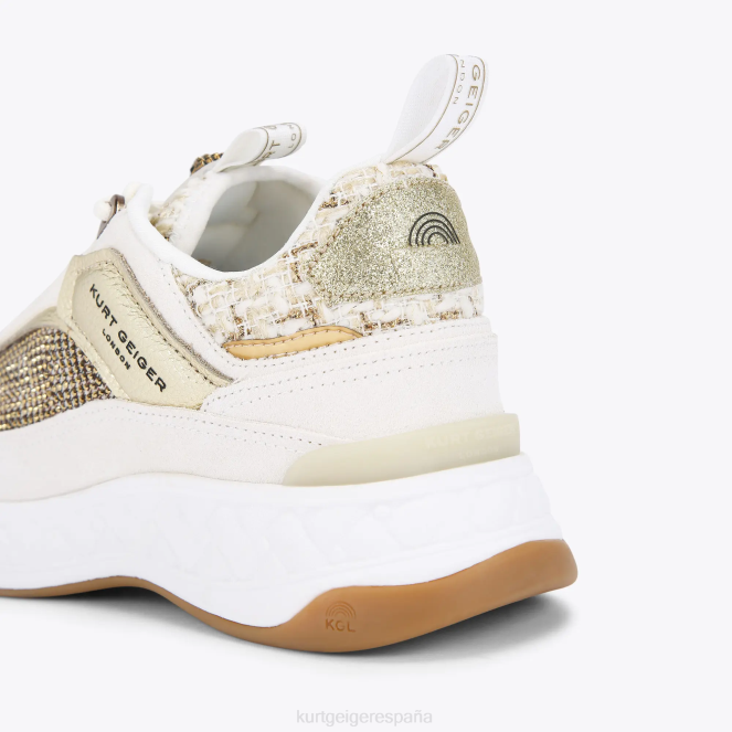 Kurt Geiger mujer zapatillas kensington londres 2LPR294 | calzados beige